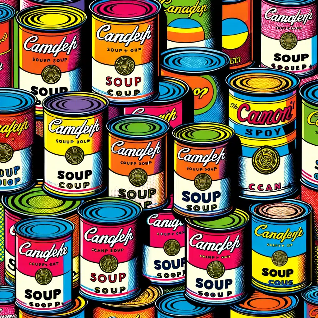 soup pop art